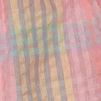 Baby Girls Double Strap Plaid Seersucker Bow Dress