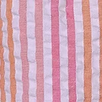 Baby Girls Flamingo Embroidered Stripe Dress