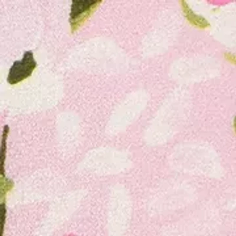 Baby Girls Flutter Sleeve Mixed Media Bubble Romper