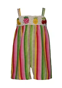 Baby Girls Sleeveless Crocket One Piece
