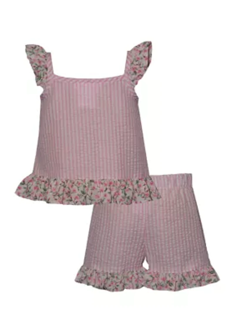 Baby Girls Tank and Shorts Set