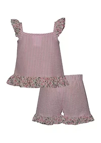 Baby Girls Tank and Shorts Set