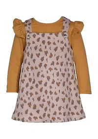Toddler Girls Animal Printed Jumper Set
