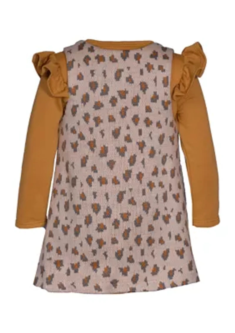 Toddler Girls Animal Printed Jumper Set