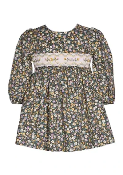 Toddler Girls Floral Printed Dress