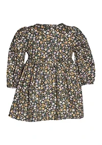Toddler Girls Floral Printed Dress