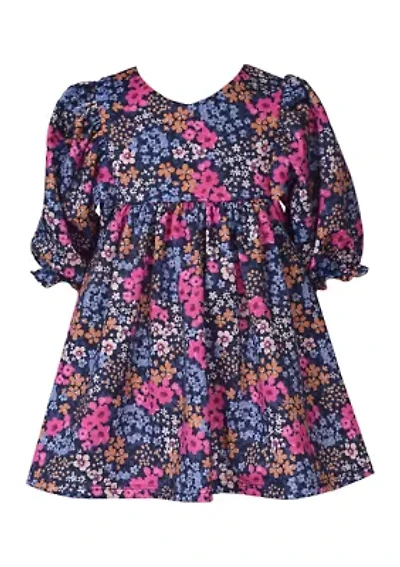 Toddler Girls Floral Printed Dress