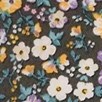 Baby Girls Floral Printed Twill Dress