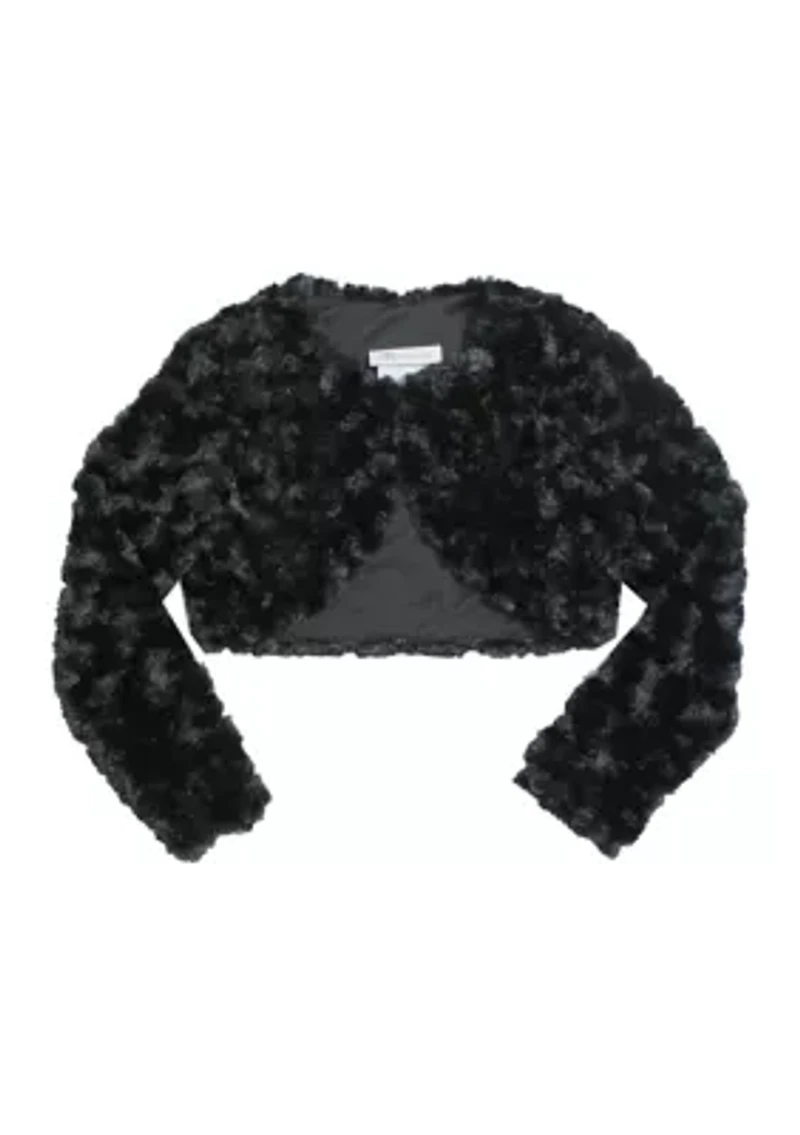 Baby Girls Fur Dress Shrug