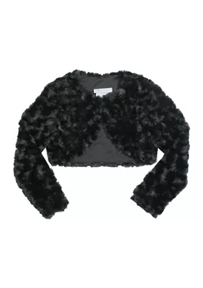 Baby Girls Fur Dress Shrug