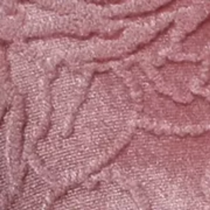 Baby Girls Long Tied Bell Sleeve Embossed Velvet Dress