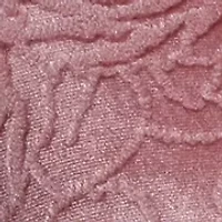 Baby Girls Long Tied Bell Sleeve Embossed Velvet Dress