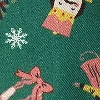 Toddler Girls Long Sleeve Smocked Nutcracker Dress