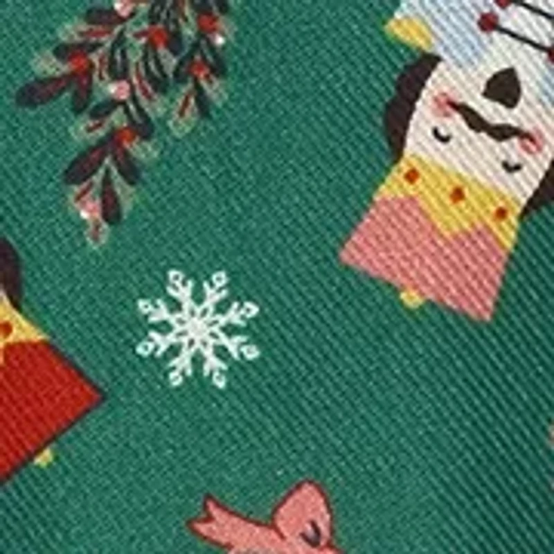 Baby Girls Long Sleeve Smocked Nutcracker Dress