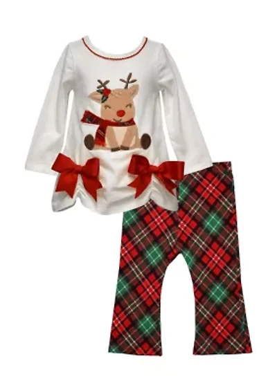 Baby Girls Reindeer Set