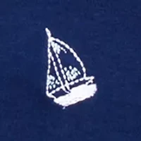 2-Piece Sailboat Footie and Hat