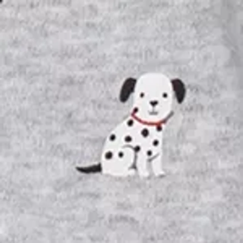 Baby Boys Dalmatian Print Footie with Hat Set