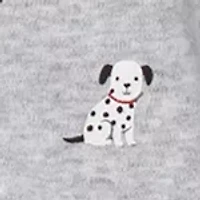 Baby Boys Dalmatian Print Footie with Hat Set