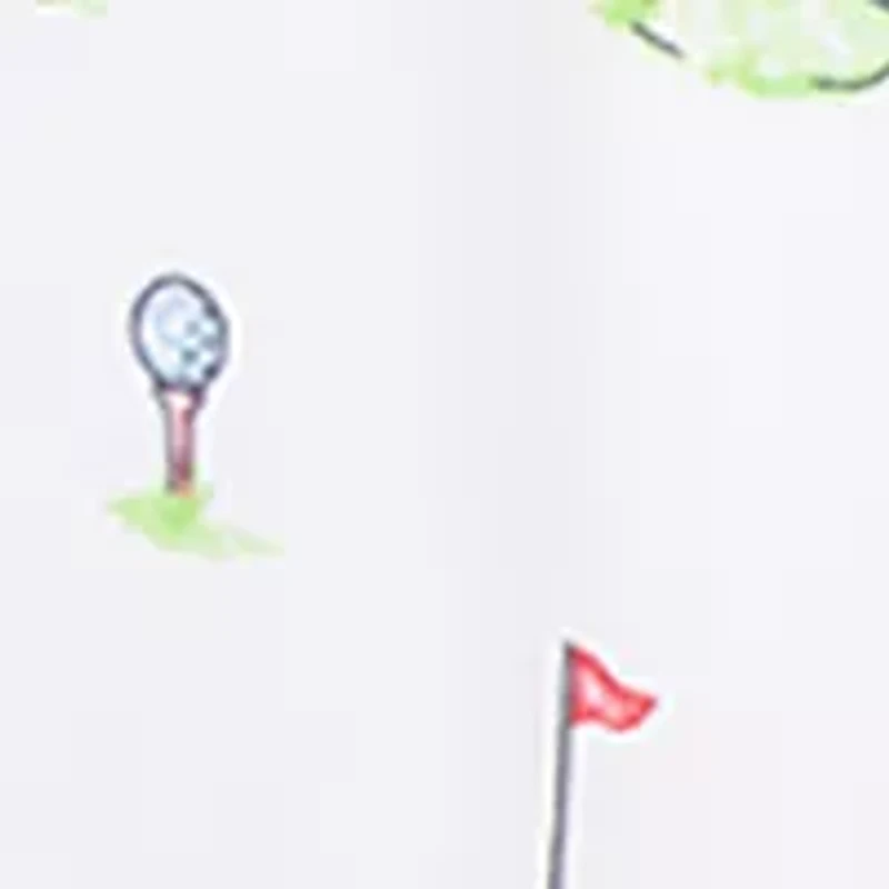 Baby Boys Golf Club Footie with Hat