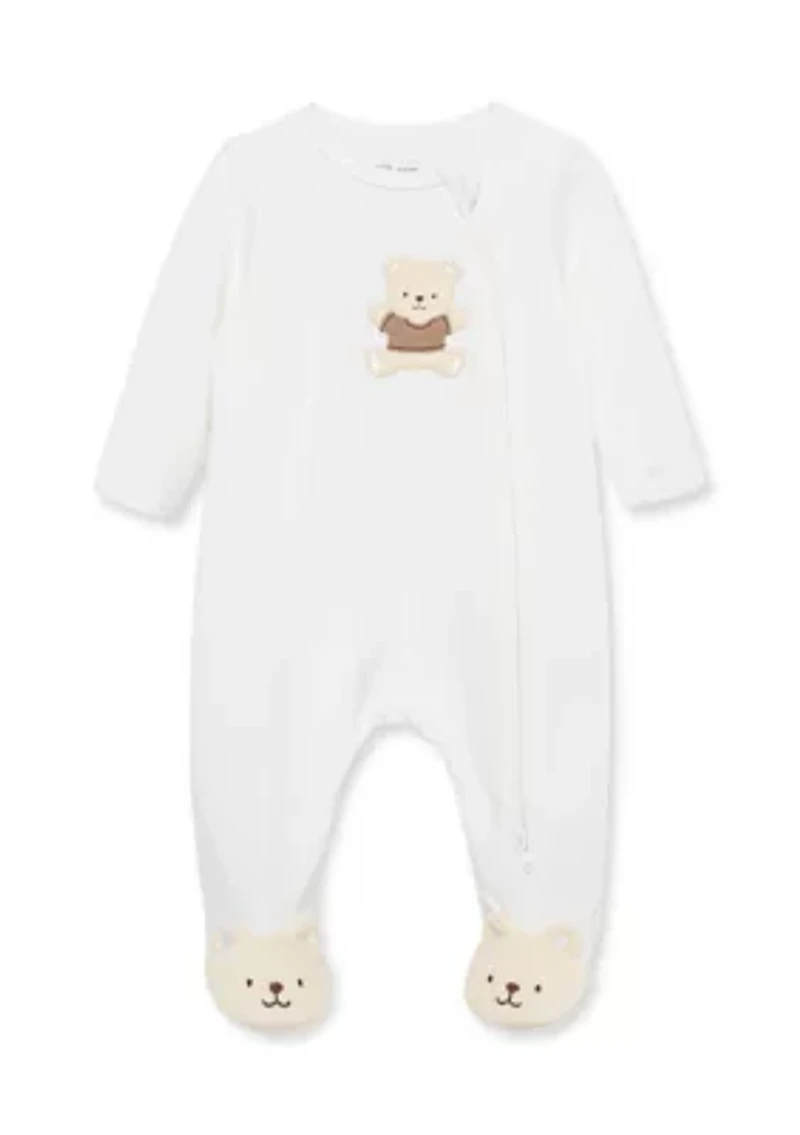 Baby Boys Gentle Bear Footie