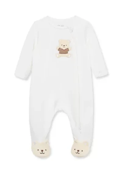 Baby Boys Gentle Bear Footie