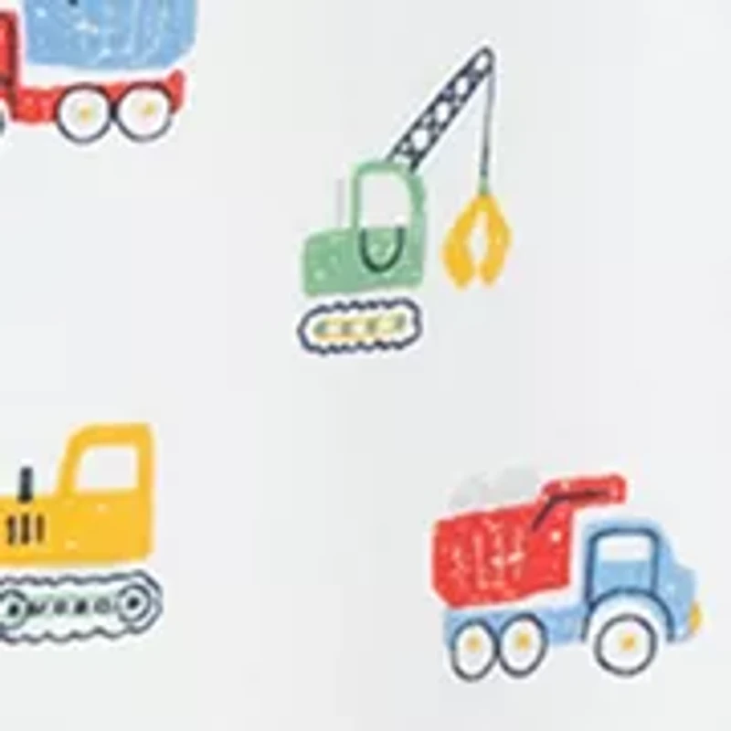 Baby Boys Trucks Footie with Hat