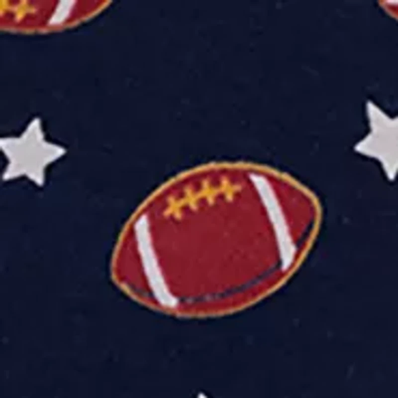 Baby Boys Football Printed Bodysuit and Pants Set