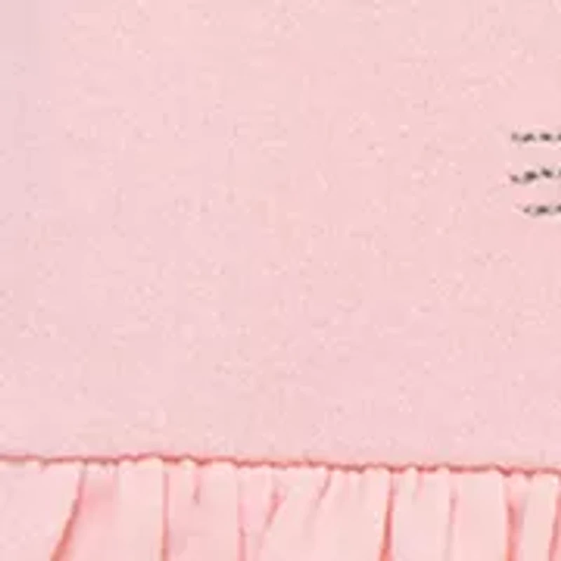 Baby Girls Bunny Bodysuit and Pants Set with Headband