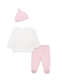 Baby Girls Ballerina Set with Hat