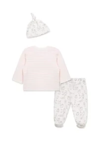 Baby Girls Paris Pups Set with Hat
