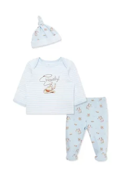 Baby Boys Western Set with Hat
