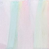 Baby Girls Rainbow Popover with Headband