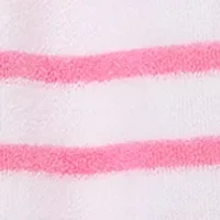 Baby Girls Striped Bubble Bodysuit with Hat
