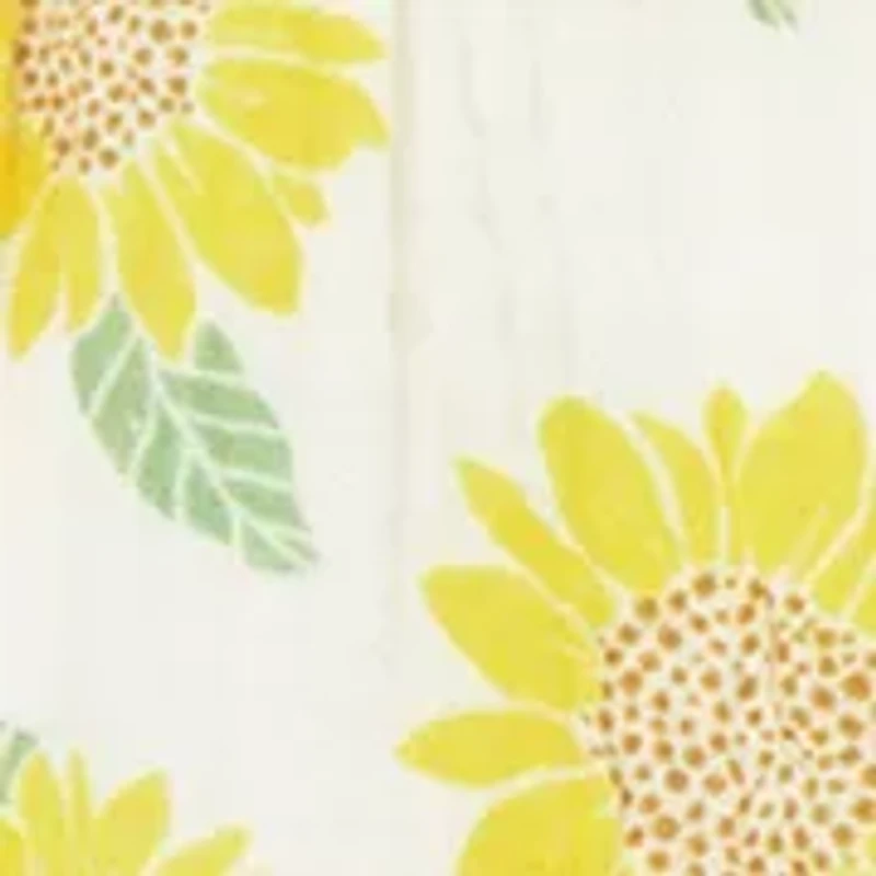 Baby Girls Sunflower Sunsuit and Headband Set