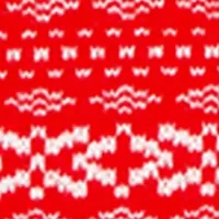 Baby Boys Red Fairisle Coverall