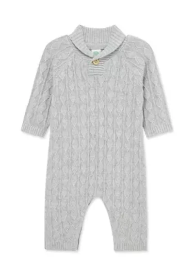 Baby Boys Diamond Stitch Coverall