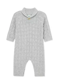 Baby Boys Diamond Stitch Coverall