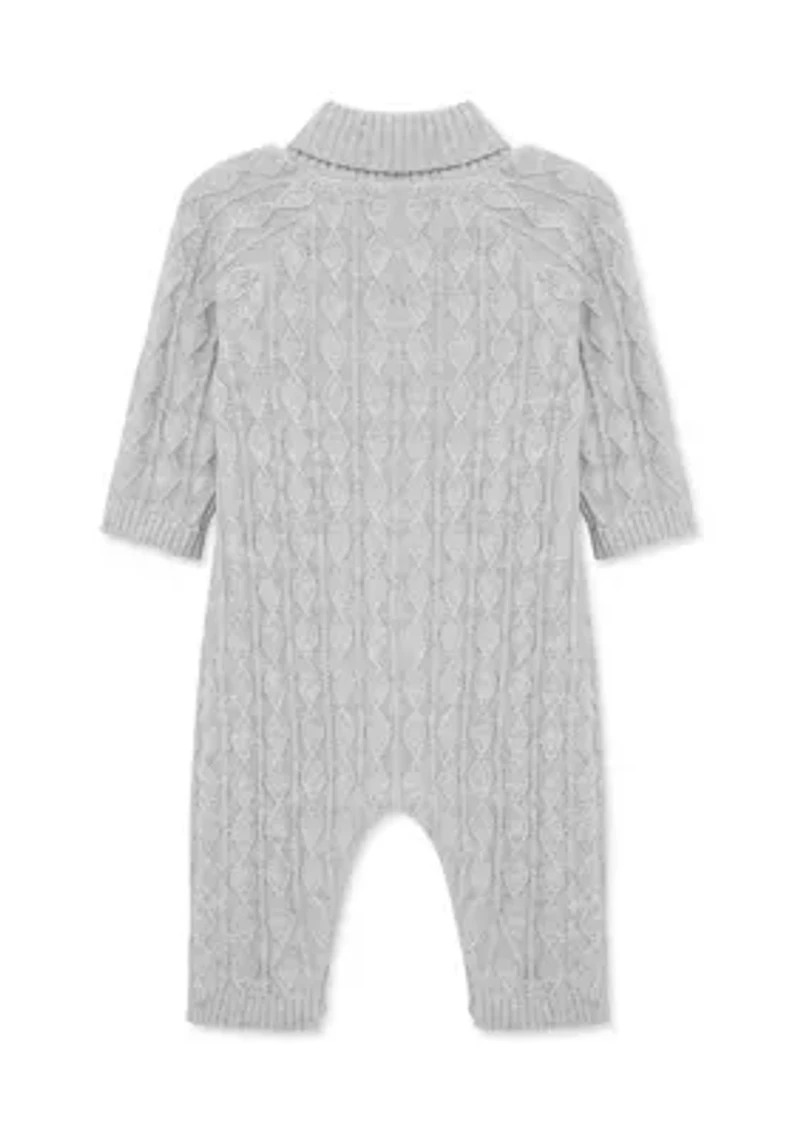 Baby Boys Diamond Stitch Coverall