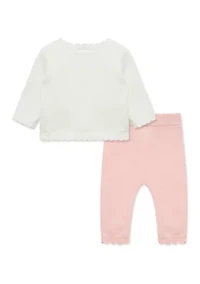 Baby Girls Bows Sweater Set