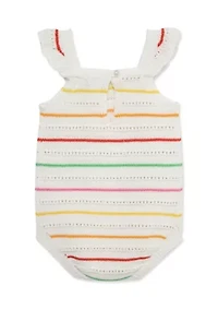 Baby Girls Pointelle Onesie