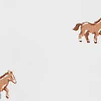 Baby Boys Horses Printed Pants Set