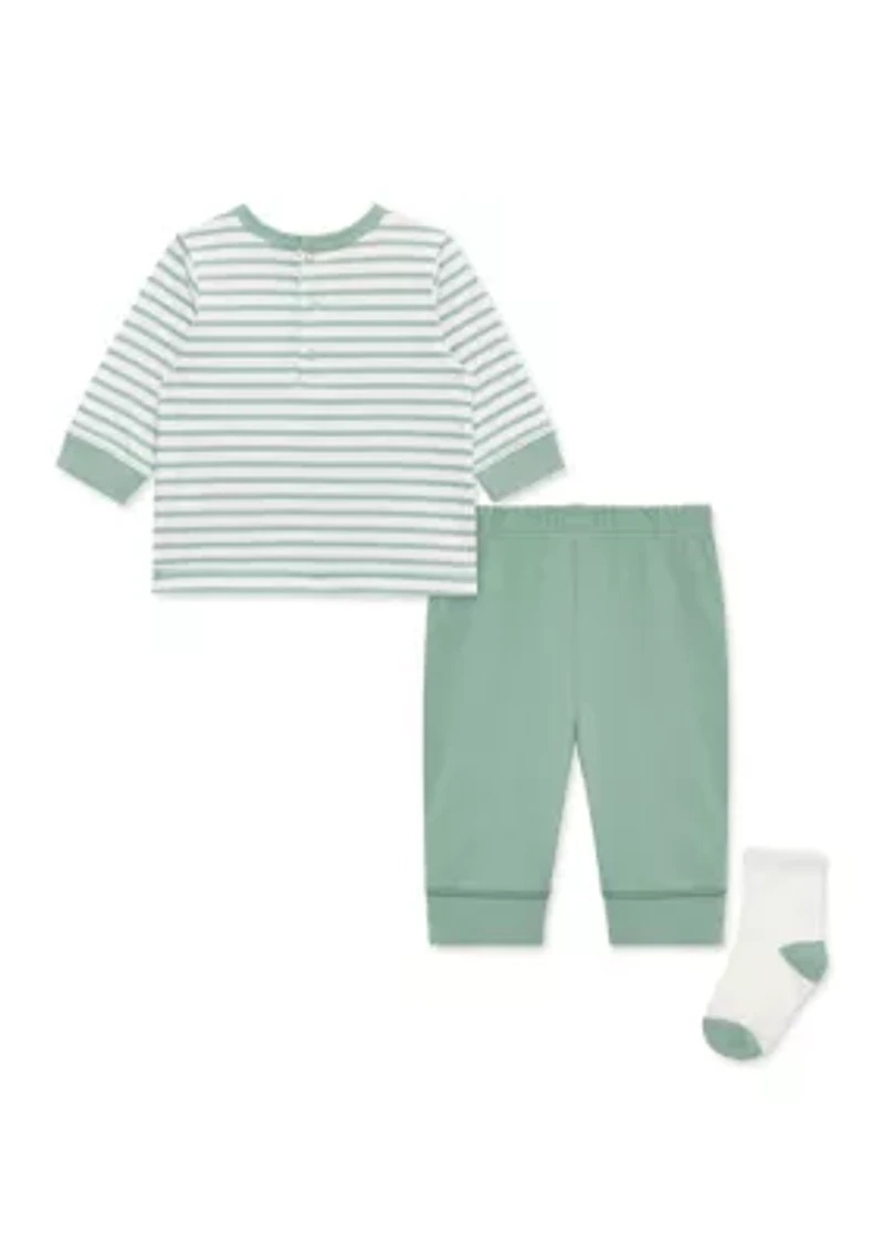 Baby Boys Jungle Jogger Set with Socks