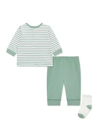 Baby Boys Jungle Jogger Set with Socks
