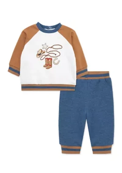 Baby Boys Western Active Set