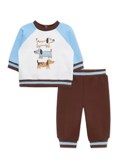 Baby Boys Puppies Active Set