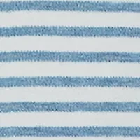 Baby Boys Striped Bodysuit and Baseball Printed Shorts Set
