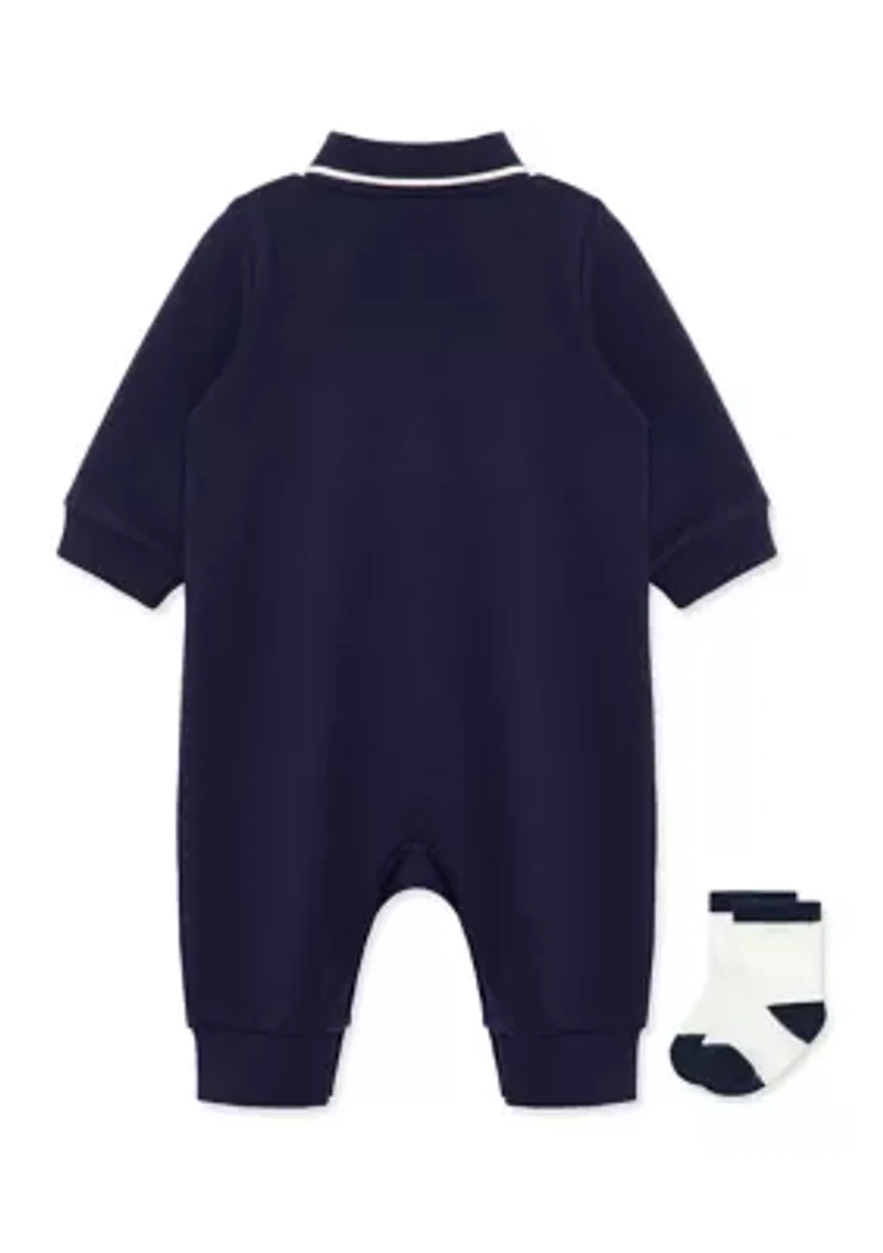 Baby Boys Cars Coverall with Socks