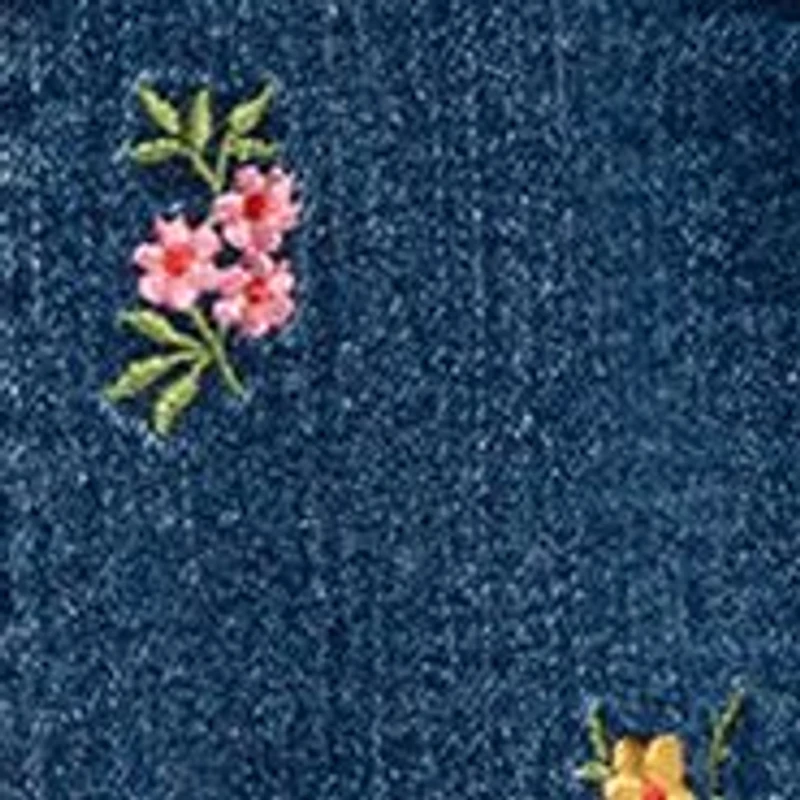 Baby Girls Flowers Overall Set