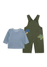 Baby Boys Dinos Overall Set