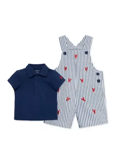 Baby Boys Lobster Shortall Set